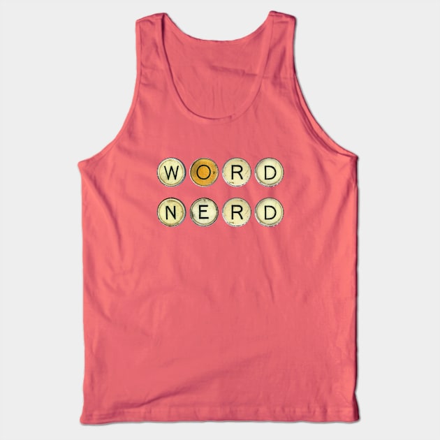 Word Nerd Tank Top by kikarose